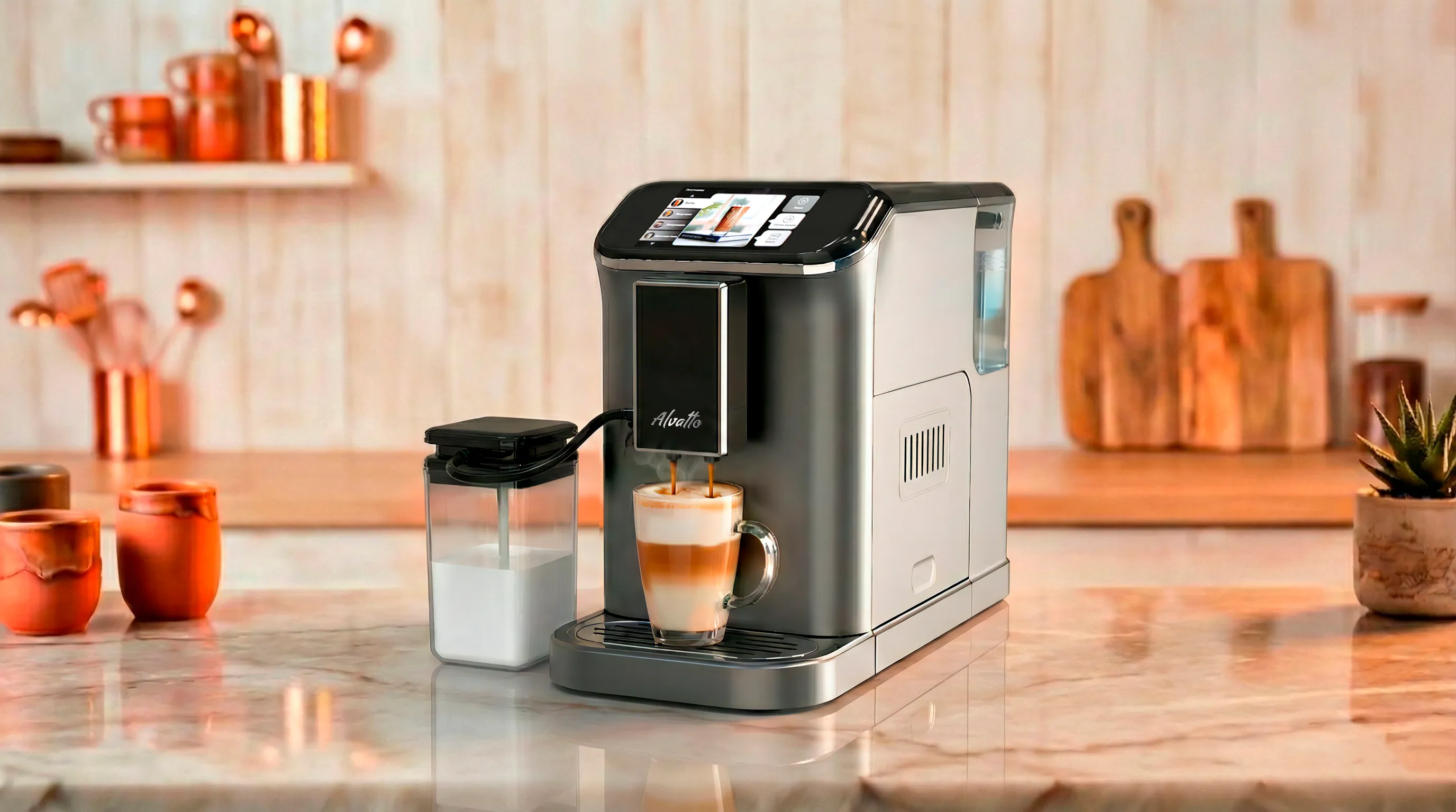 Обзор автоматических кофемашин Alvatto: технологии идеального зернового кофе в Vivo, Aria и Simfonia